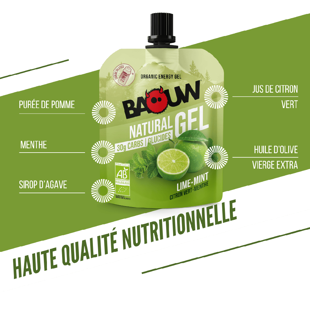 BAOUW BIO Energy Gel Limette/Minze (85g)