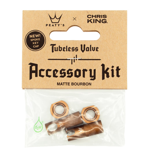 PEATY'S Bronze Ventilstopfen und Muttern Set