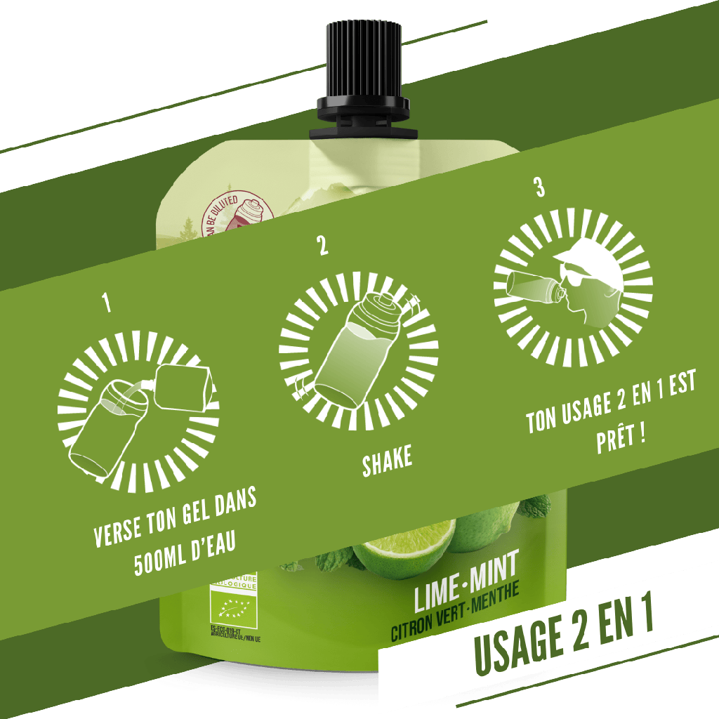 BAOUW BIO Energy Gel Limette/Minze (85g)