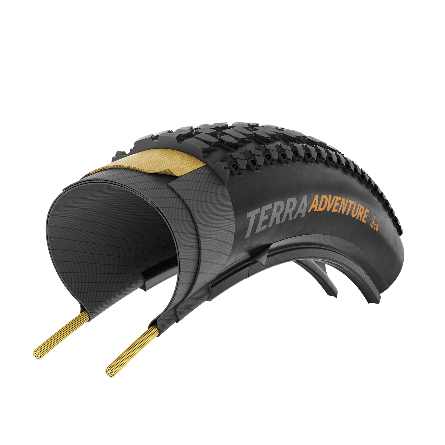 Reifen CONTINENTAL TERRA ADVENTURE TRAIL GRIP 700x55c Tubeless Ready Braun