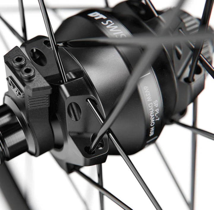 Paar DT SWISS GR 1600 SPLINE 25 DISC Tubeless Ready (Center Lock) Dynamo Laufräder