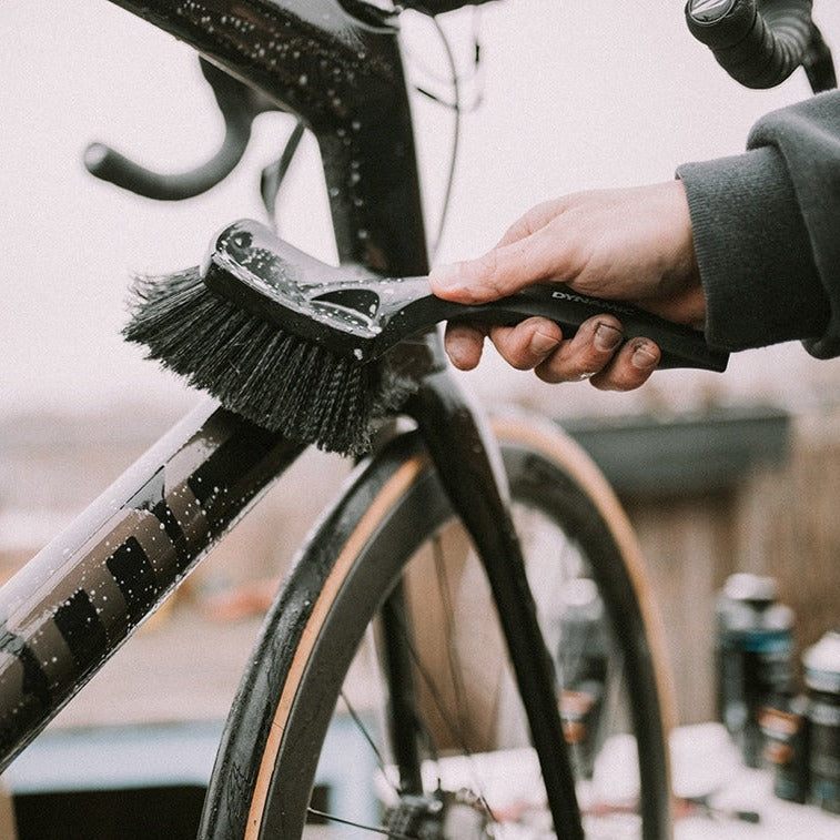 Fahrrad mit der DYNAMIC Soft Washing Brush waschen