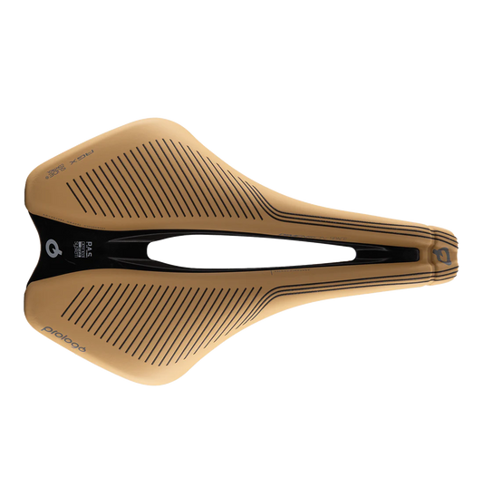 Sattel PROLOGO DIMENSION AGX SPACE SLIDE CONTROL Rails Tirox beige
