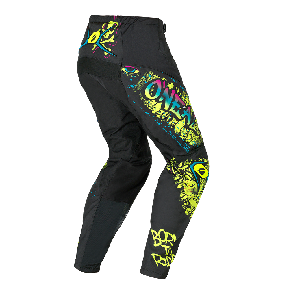 O'NEAL ELEMENT RANCID Junior Hose Schwarz/Gelb