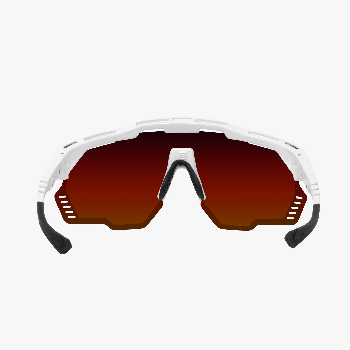 SCICON AEROSHADE KUNKEN Brille Weiß Multimirror Rot