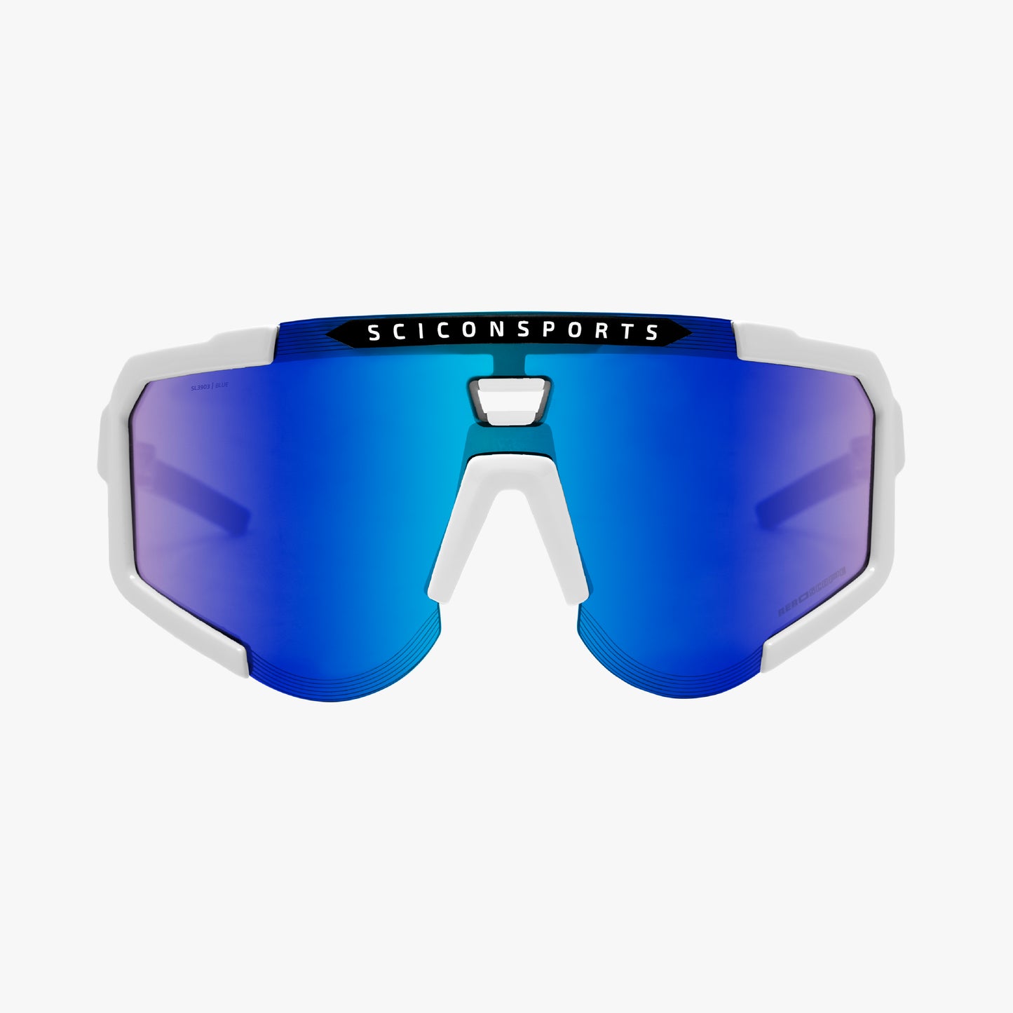 SCICON AEROSCOPE Brille Weiß Multimirror Blau