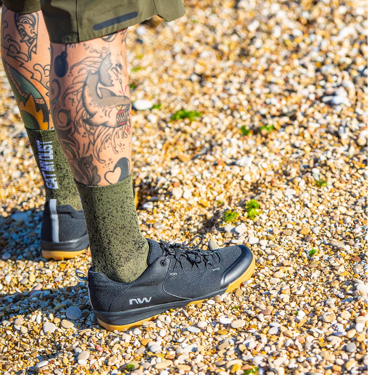 NORTHWAVE EAT MY DUST Socken Grün