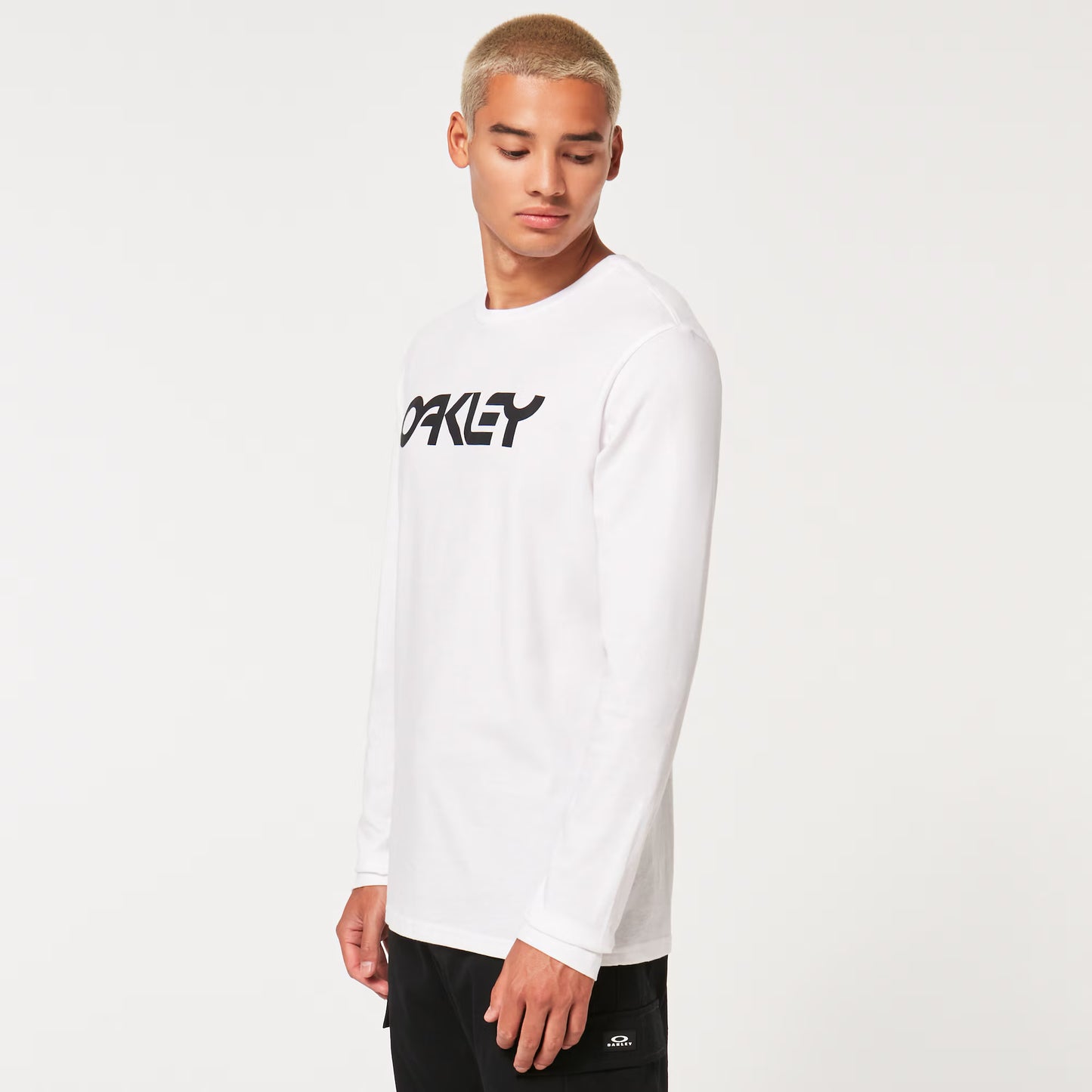 OAKLEY MARK II 2.0 Longsleeve T-Shirt Weiß/Schwarz