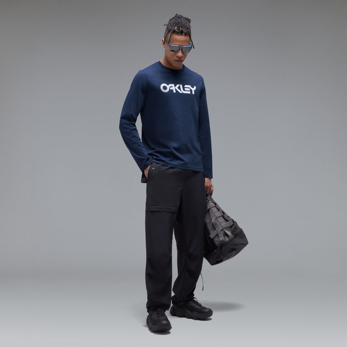 T-Shirt OAKLEY MARK II TEE 2.0 Langarm Marine