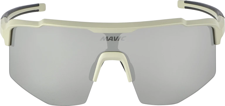MAVIC MVS SHIELD Brille Grau Glas Silber