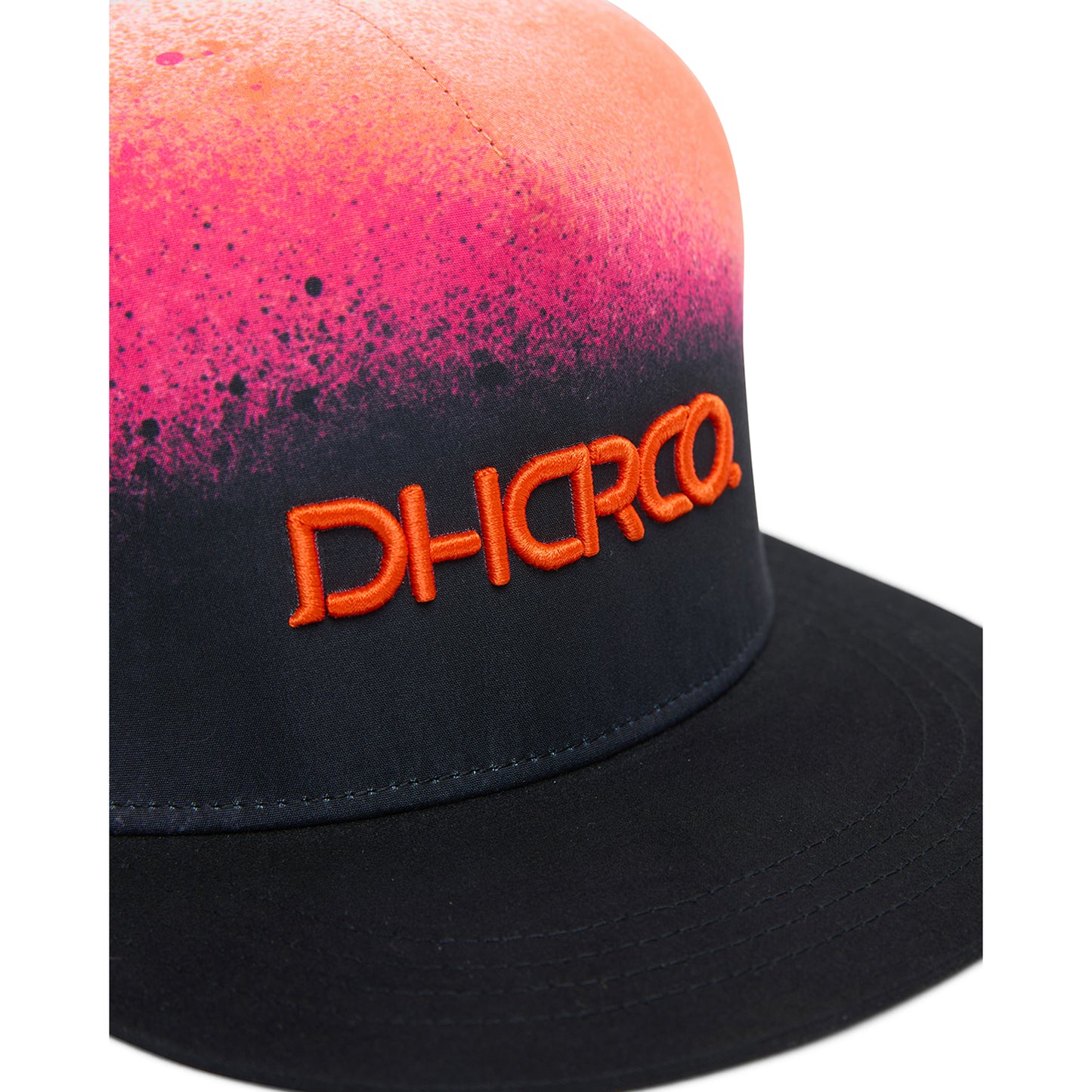 DHARCO FLAT BRIM TRUCKER BLACK SNAKE Cap Schwarz/Violett