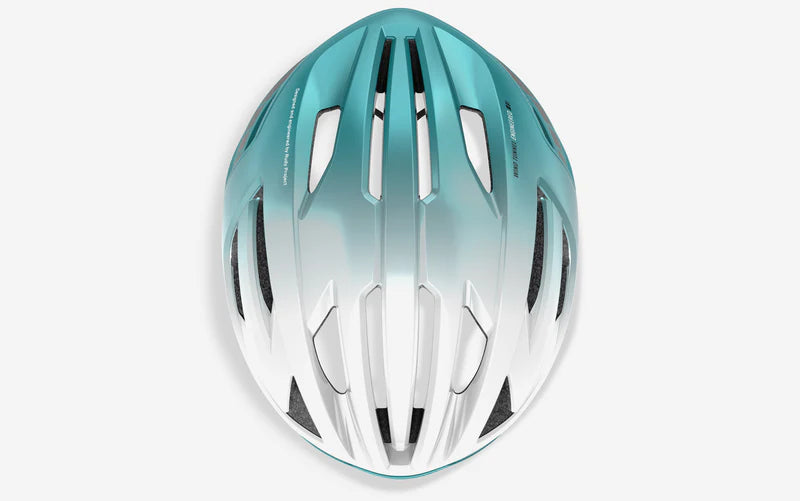 Strassenhelm RUDY PROJECT EGOS Emerauld/Weiss