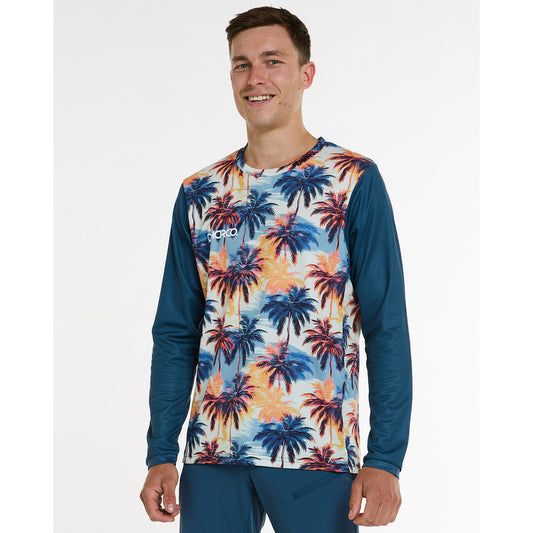 DHARCO GRAVITY VENICE BEACH Trikot Langarm Blau