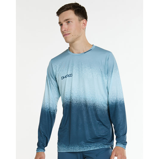 DHARCO RACE NU WAVE Trikot Langarm Blau