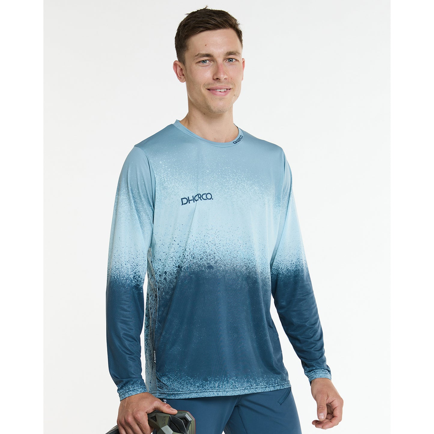 DHARCO RACE NU WAVE Trikot Langarm Blau