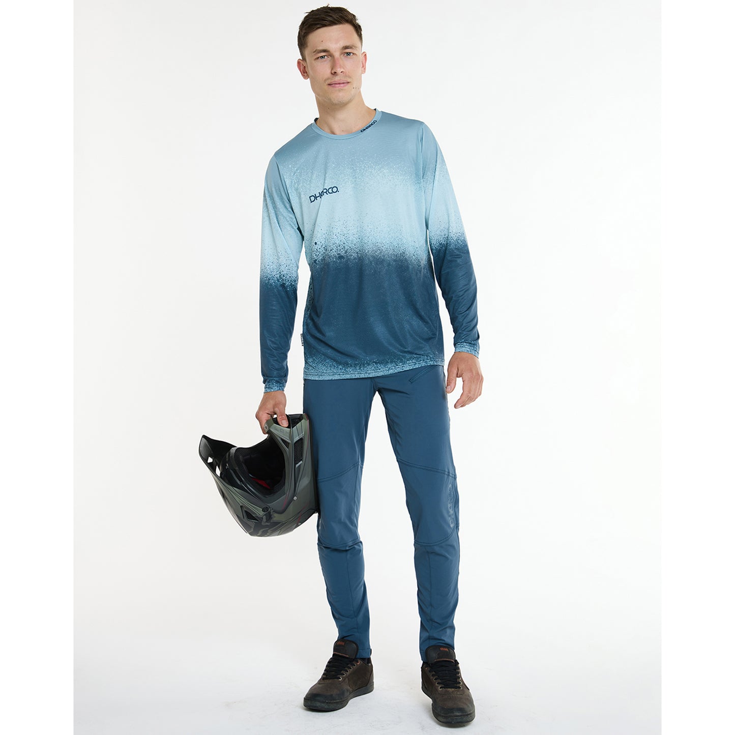 DHARCO RACE NU WAVE Trikot Langarm Blau