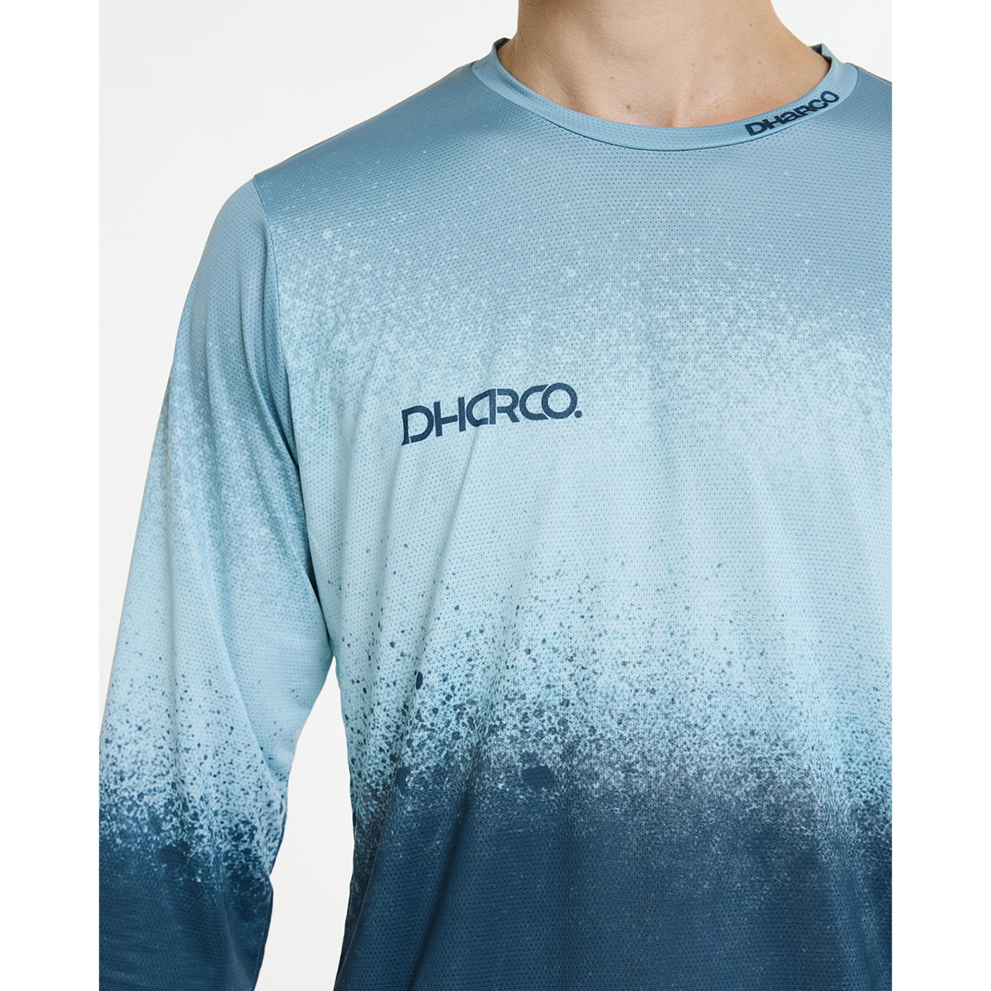 DHARCO RACE NU WAVE Trikot Langarm Blau