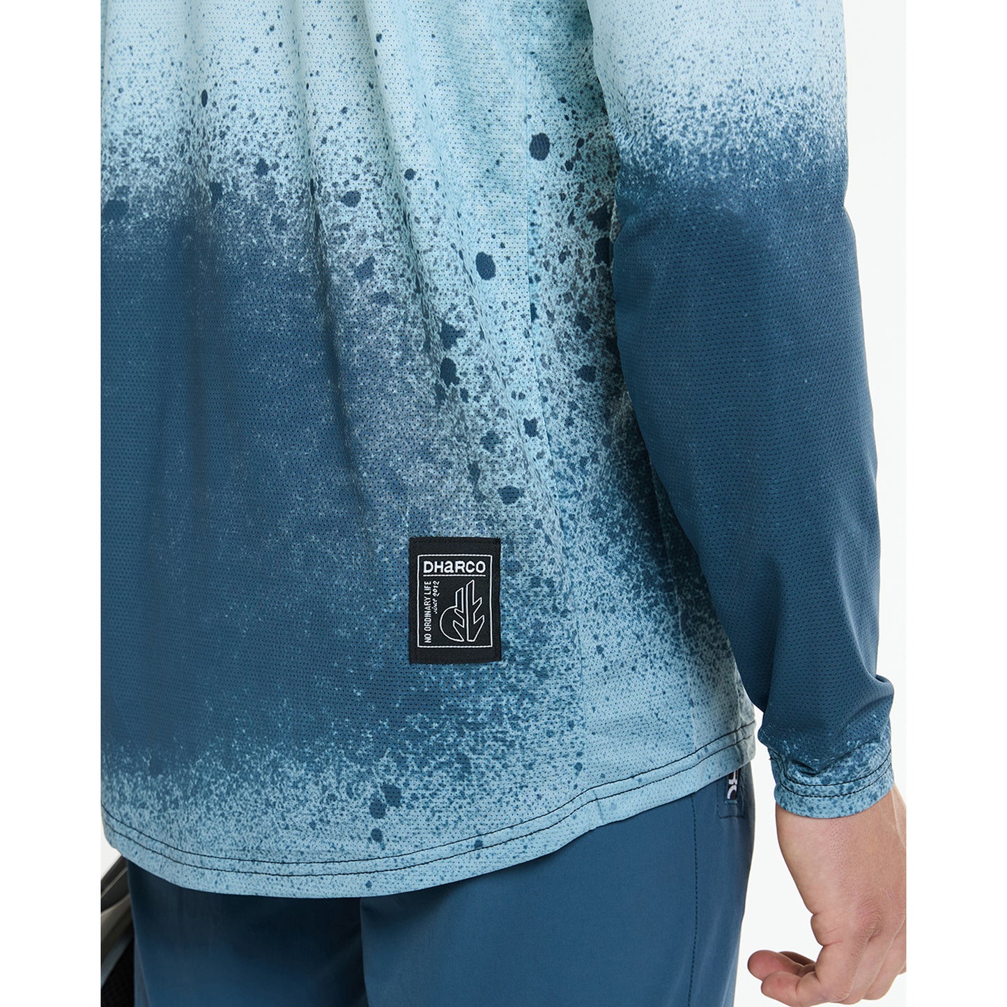 DHARCO RACE NU WAVE Trikot Langarm Blau