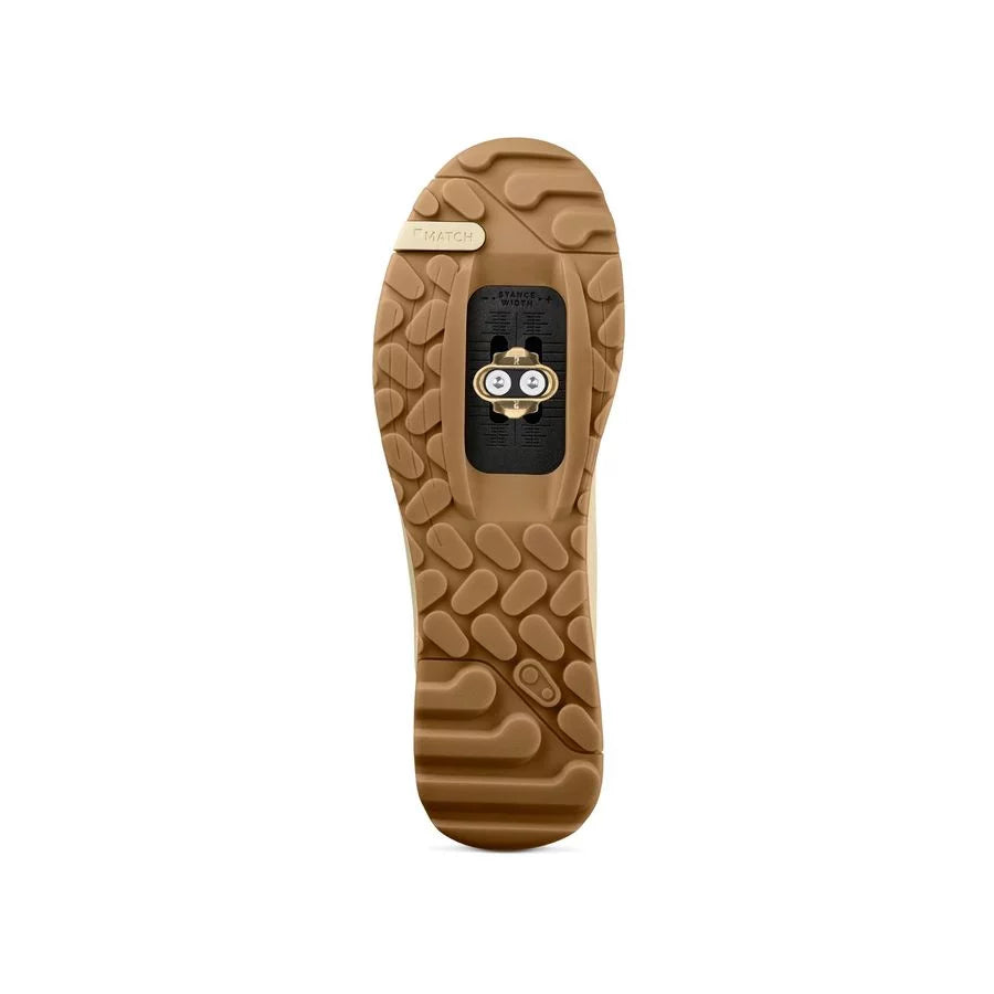 Mountainbike-Schuhe CRANKBROTHERS MALLET TRAIL SPEED LACE CLIP Sand/Marron/Gum