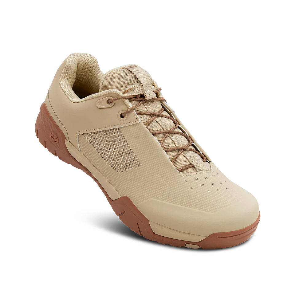 CRANKBROTHERS MTB-Schuhe MALLET ENDURO LACE CLIP-IN Beige Sand