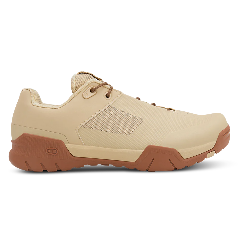 CRANKBROTHERS MTB-Schuhe MALLET ENDURO LACE CLIP-IN Beige Sand