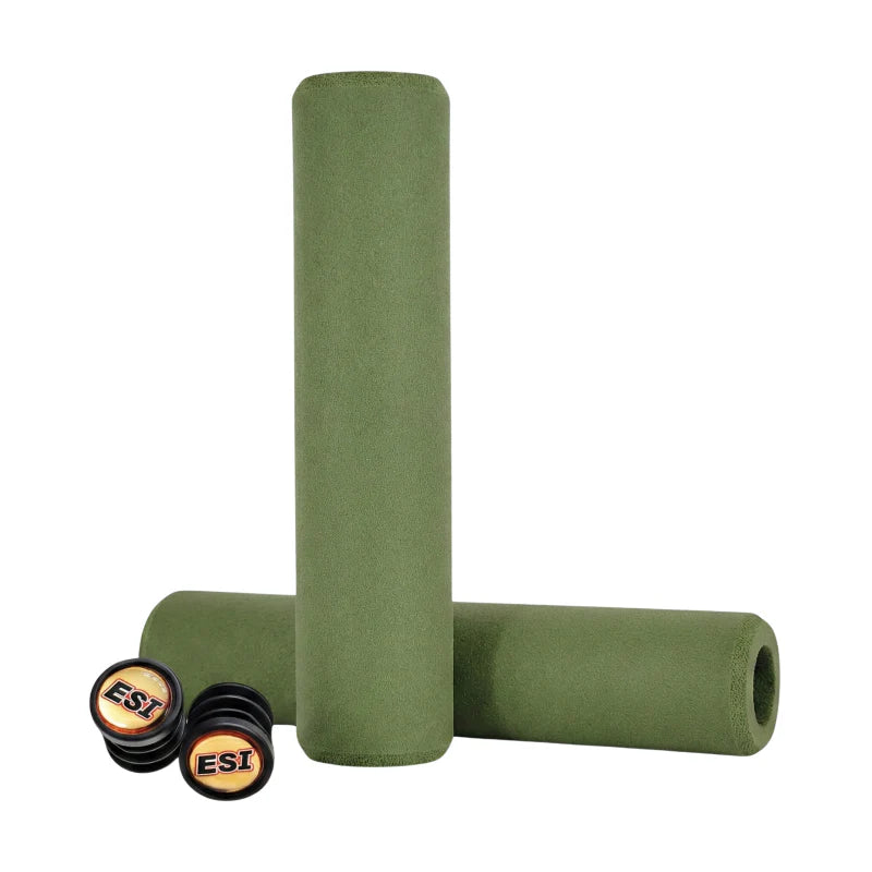 ESI RACER'S EDGE 130 mm Grips Khaki Grün