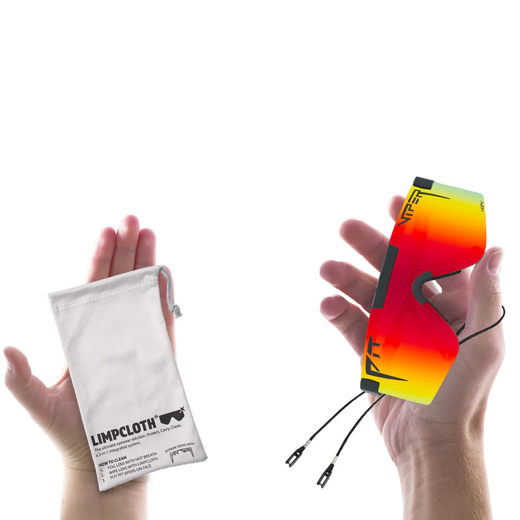 Brille PIT VIPER THE EXEC ORIGINAL 2.0 NARROW HDPV Polarisiert Rainbow