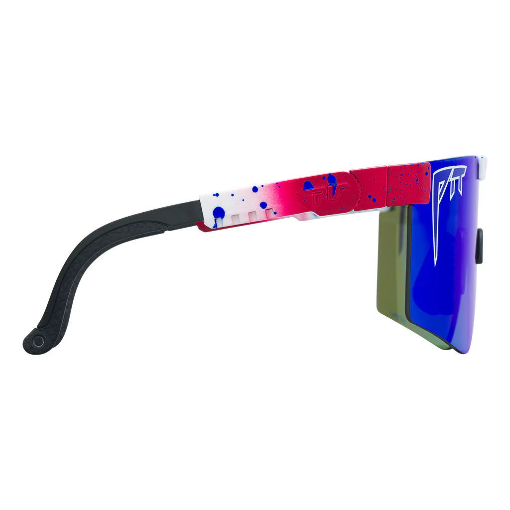 Brille PIT VIPER THE FIRECRACKER ORIGINAL 2.0 NARROW HDPV Polarisiert Blau