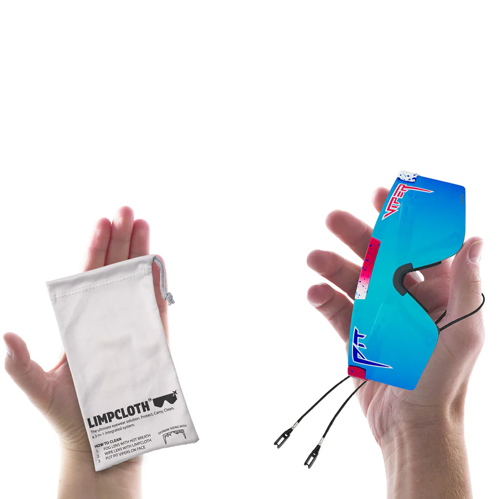 Brille PIT VIPER THE FIRECRACKER ORIGINAL 2.0 NARROW HDPV Polarisiert Blau