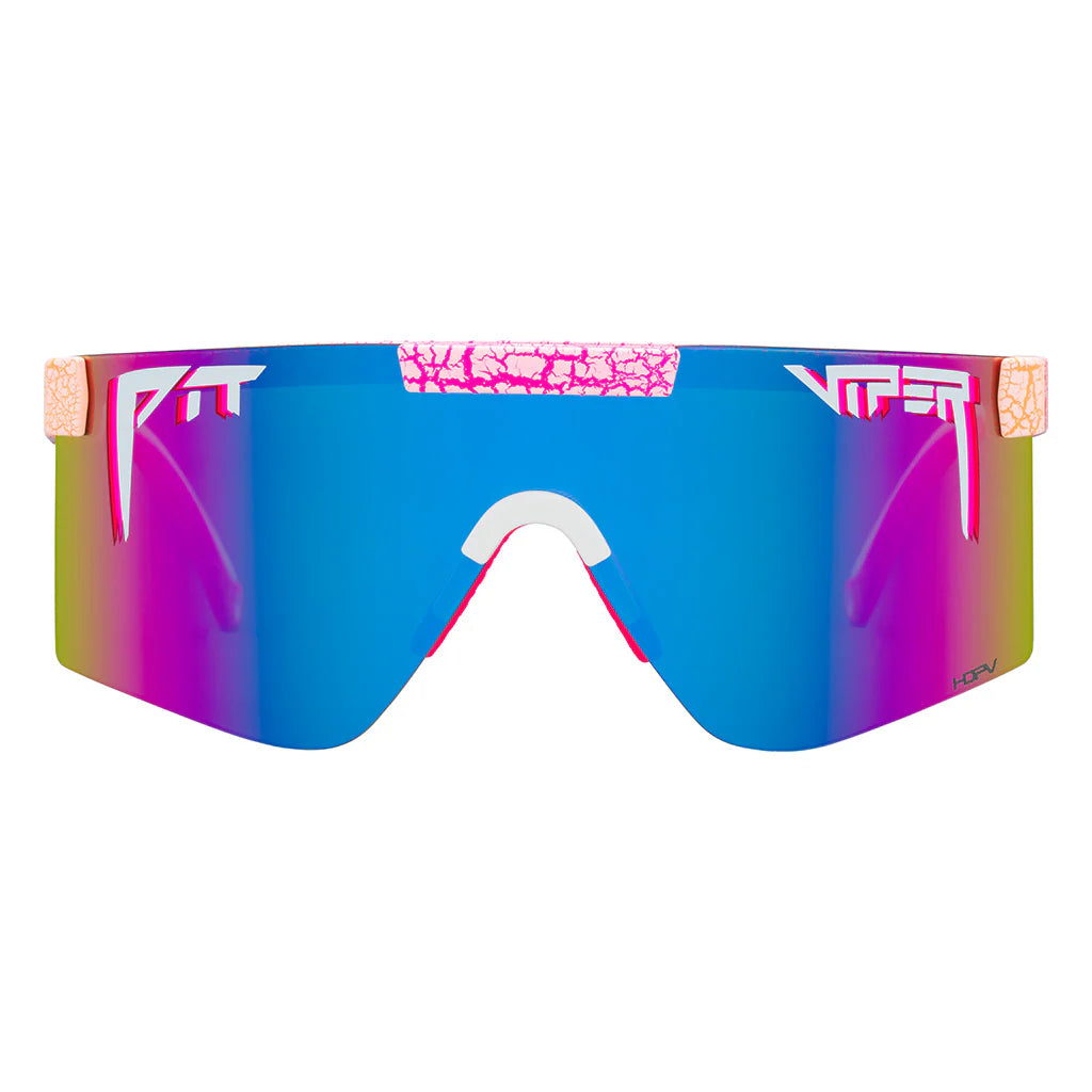 Brille PIT VIPER THE AFTERSHOCK ORIGINAL 2.0 WIDE HDPV Polarisiert Blau/Violett