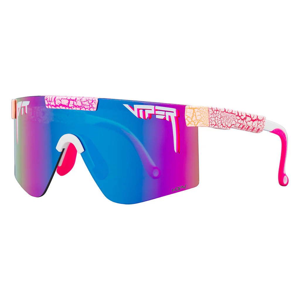 Brille PIT VIPER THE AFTERSHOCK ORIGINAL 2.0 WIDE HDPV Polarisiert Blau/Violett