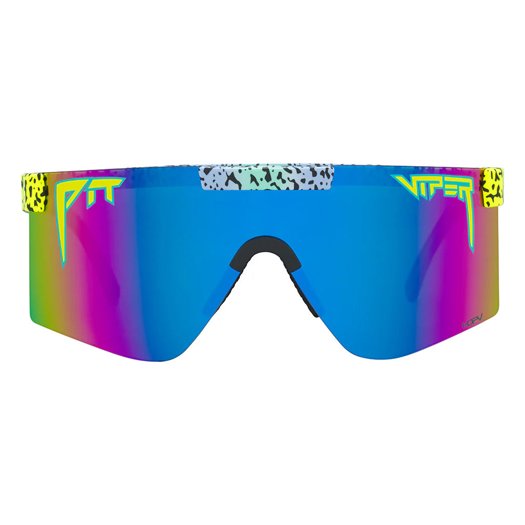 Brille PIT VIPER THE REC BEACH ORIGNAL 2.0 WIDE HDPV Polarisiert Blau/Violett