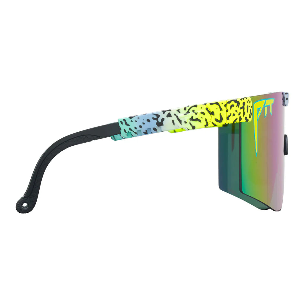 Brille PIT VIPER THE REC BEACH ORIGNAL 2.0 WIDE HDPV Polarisiert Blau/Violett