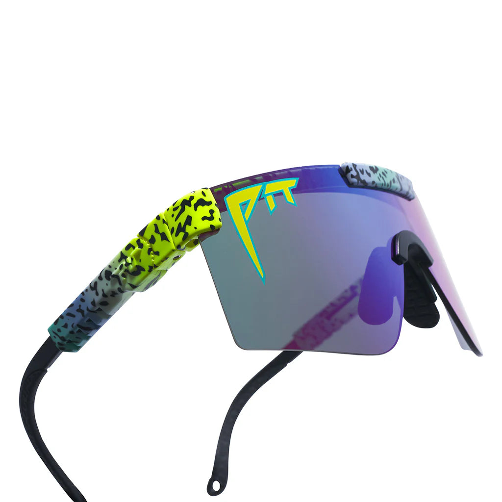 Brille PIT VIPER THE REC BEACH ORIGNAL 2.0 WIDE HDPV Polarisiert Blau/Violett