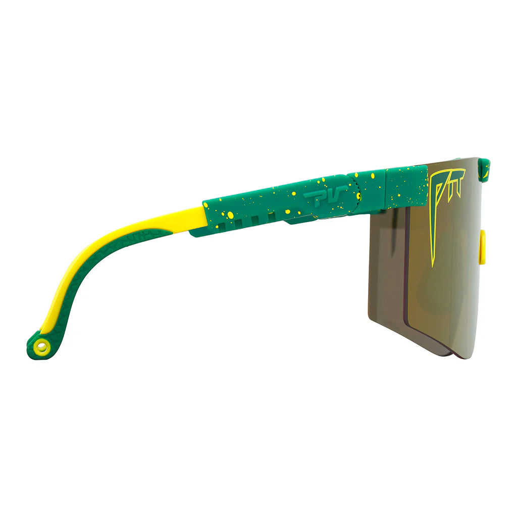 Brille PIT VIPER THE STRAYA ORIGINAL 2.0 WIDE HDPV Polarisiert Gold