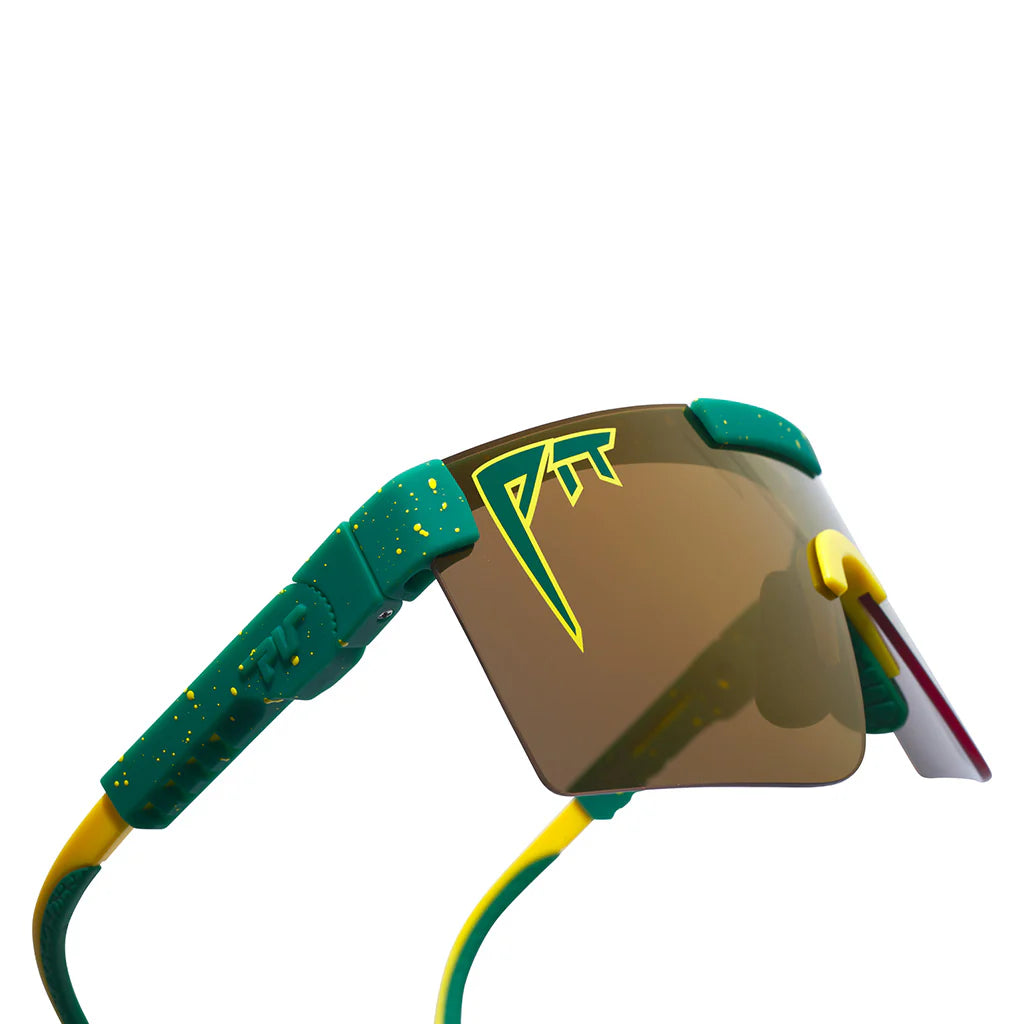 Brille PIT VIPER THE STRAYA ORIGINAL 2.0 WIDE HDPV Polarisiert Gold