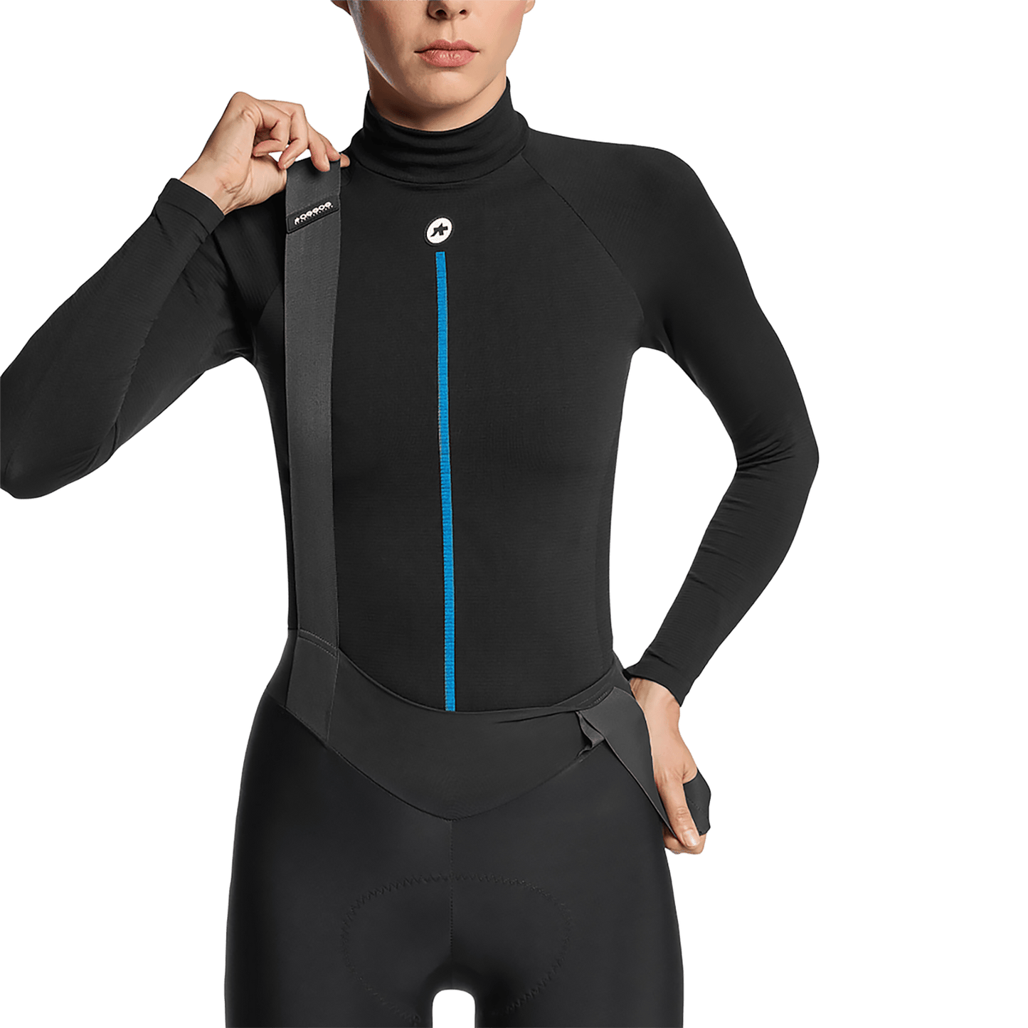 Unterwäsche ASSOS WINTER SKIN P1 Longsleeve Women Schwarz