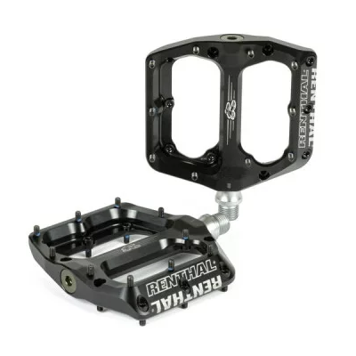 RENTHAL REVO-F Flache Pedale Schwarz