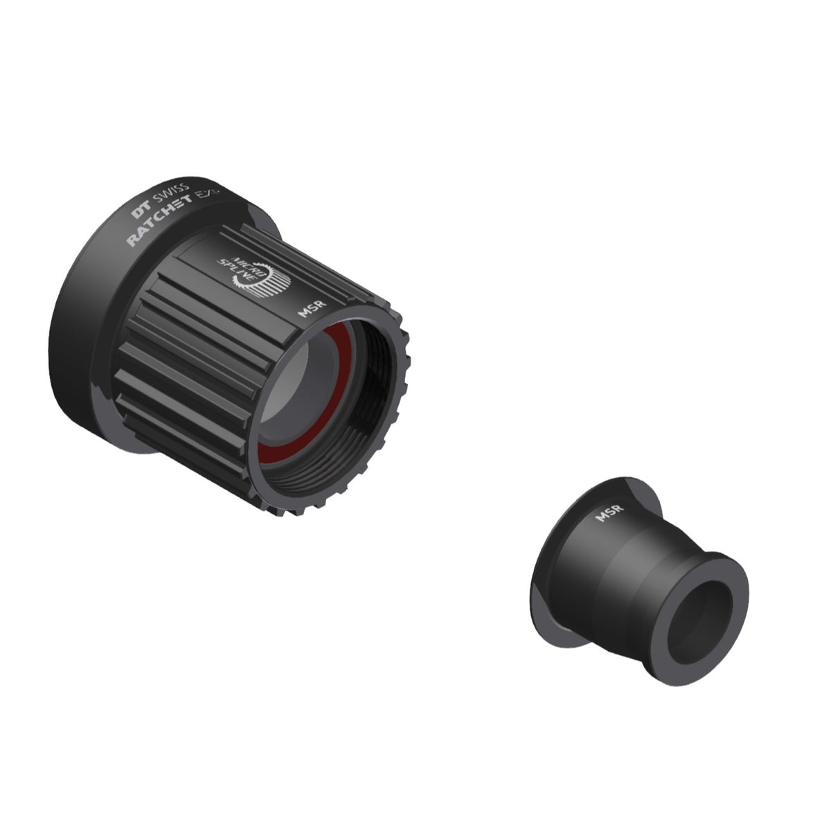 DT SWISS Ratchet EXP Freilaufkörper für Shimano Micro Spline, 12x142 mm, Aluminium Light
