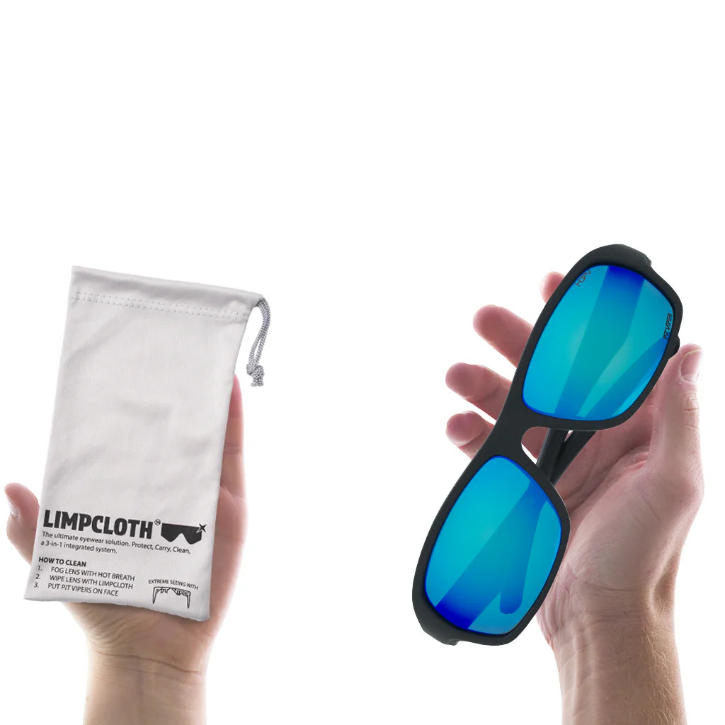 Brille PIT VIPER THE EXEC SOMOX HDPV Polarisiert Blau