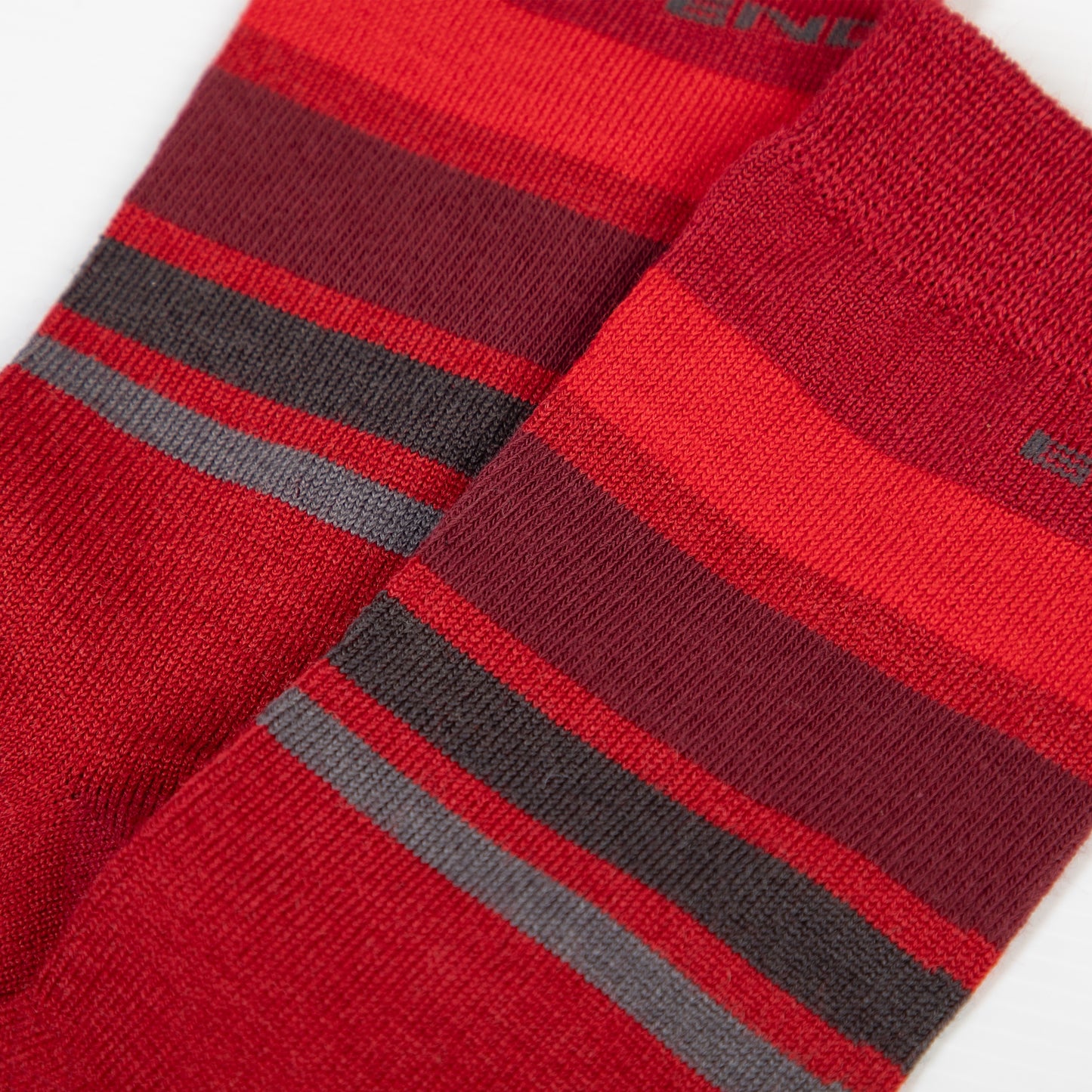 Socken ENDURA BAABAA MERINO STRIPE Rot