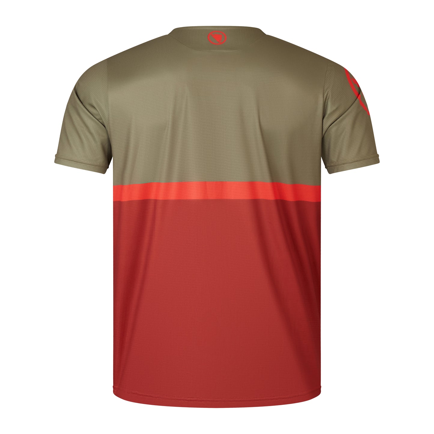 ENDURA SINGLETRACK CORE TEE II Trikot Kurzarm Khaki/Rot 2025