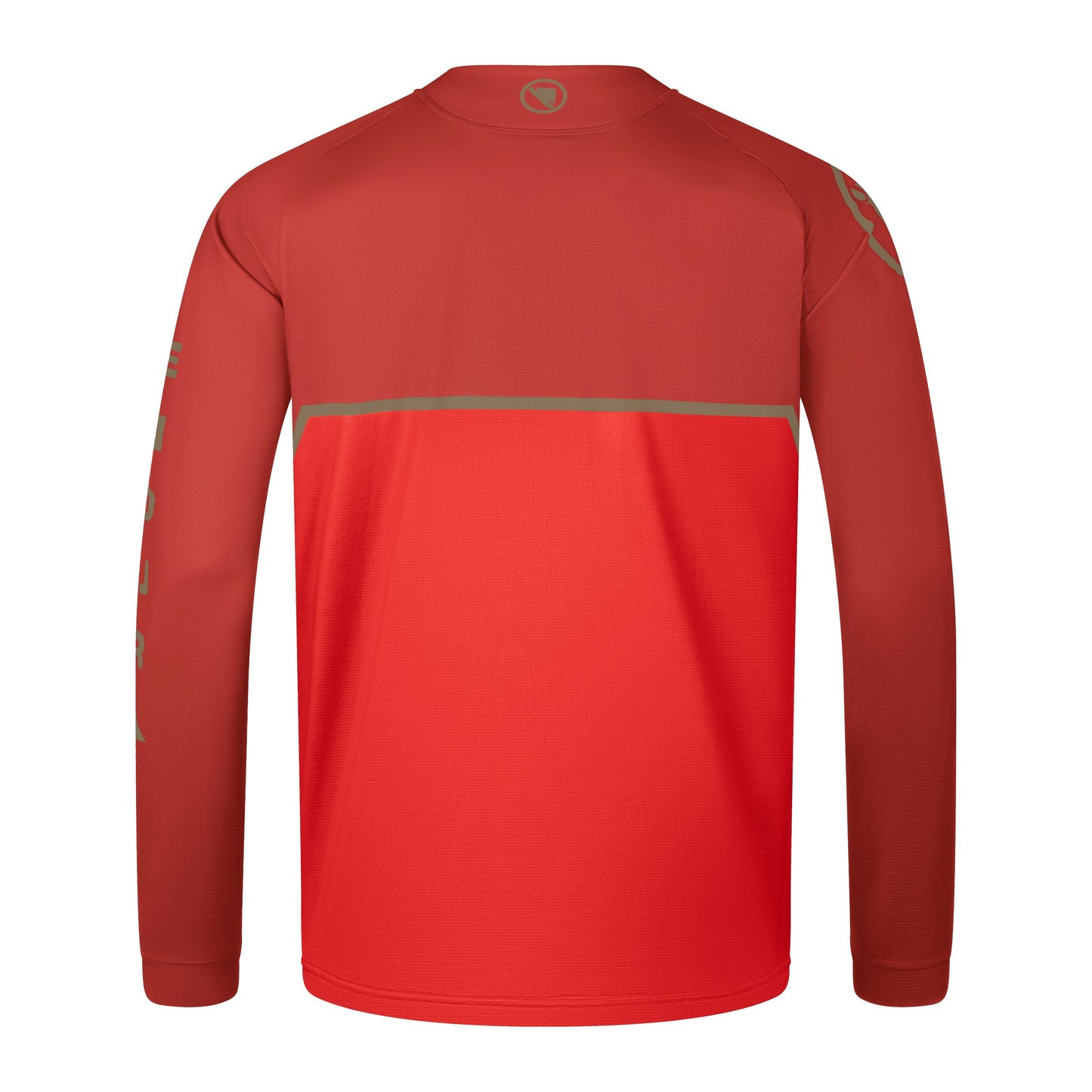 ENDURA CORE PRINTED Langarmtrikot Rot 2025