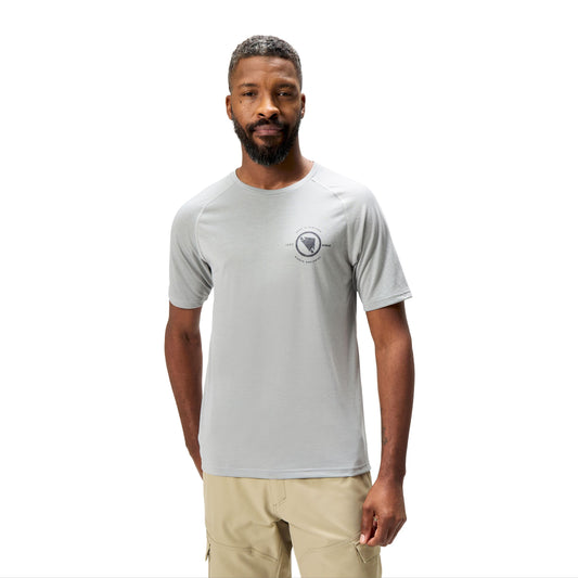 ENDURA LOOP Trikot Kurzarm Grau 2025
