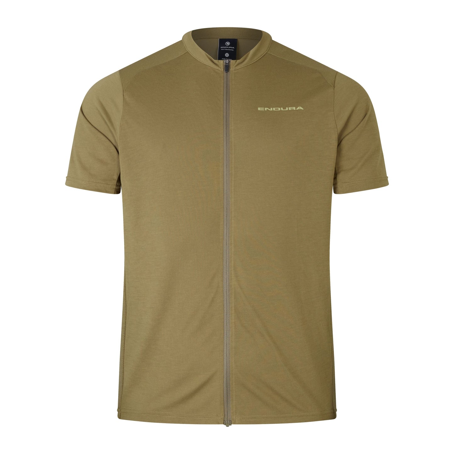 ENDURA LOOP ZIPPED Trikot Kurzarm Blau 2025