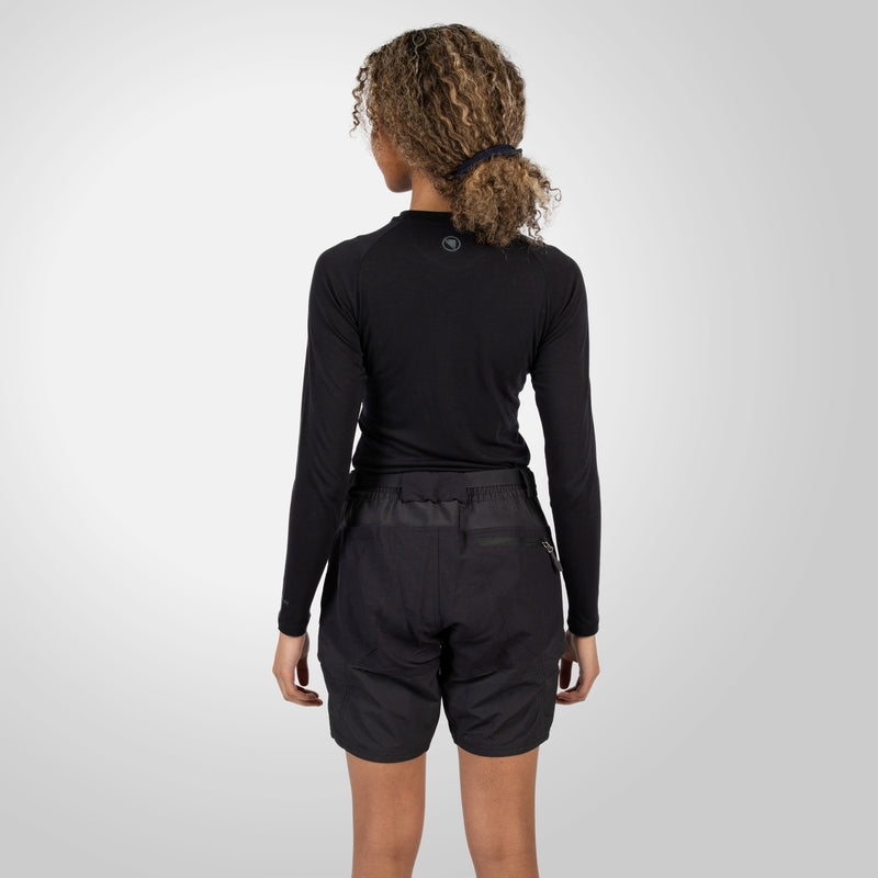 ENDURA HUMMVEE Shorts Women Schwarz 2025