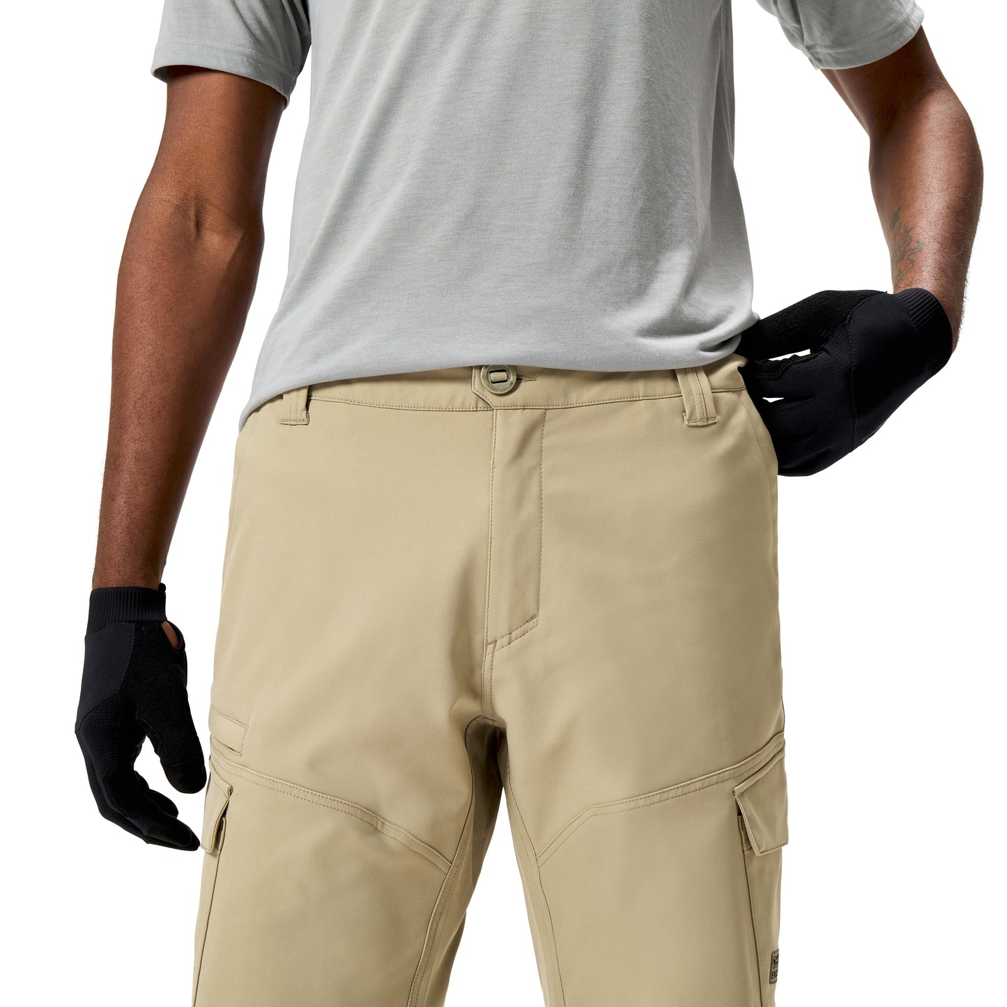Shorts ENDURA LOOP CARGO Beige/Grün 2025