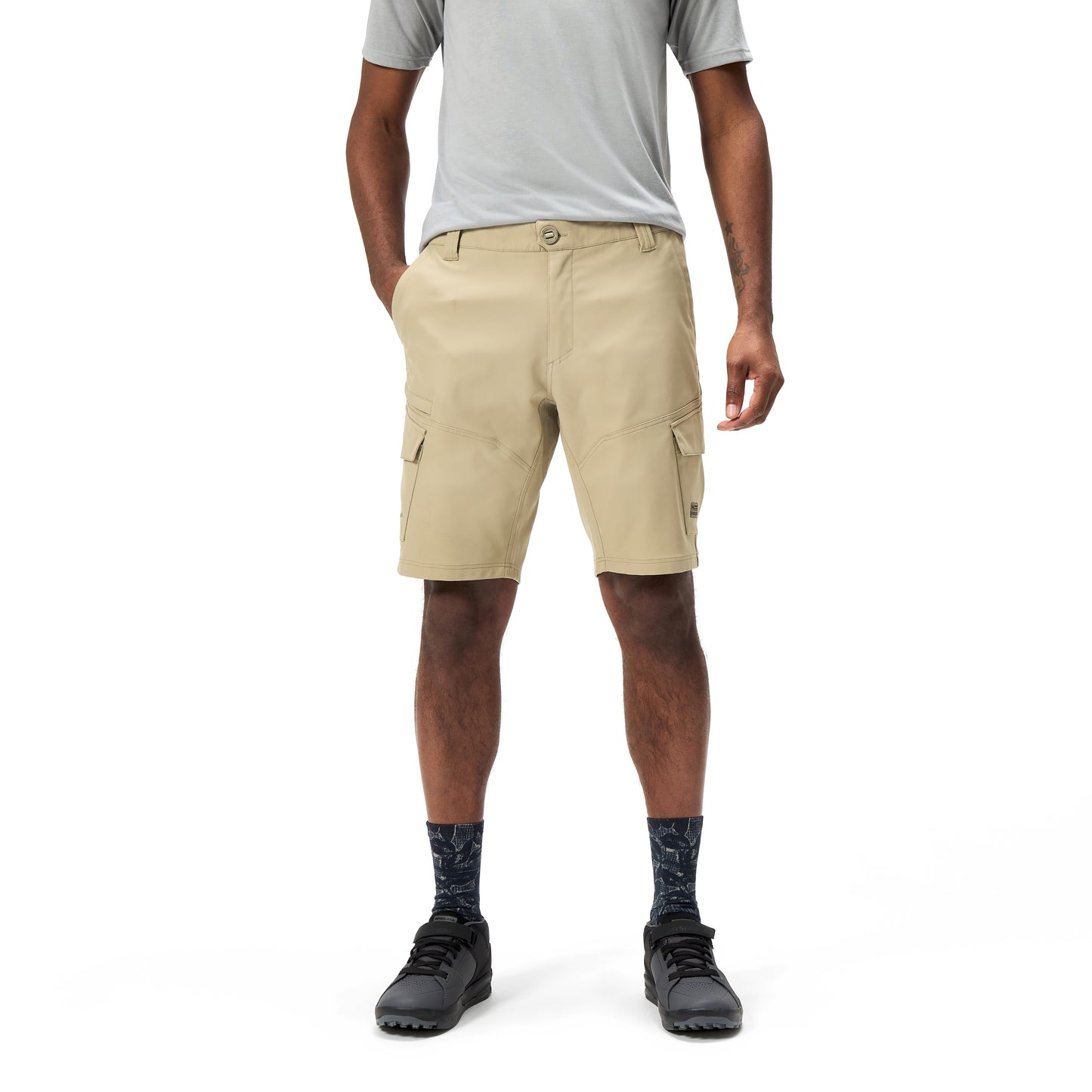 Shorts ENDURA LOOP CARGO Beige/Grün 2025