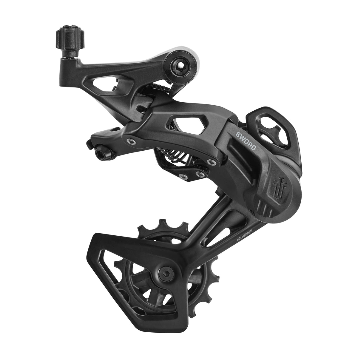 MICROSHIFT SWORD BLACK Schaltwerk RD-G7900M mit mittellangem Käfig