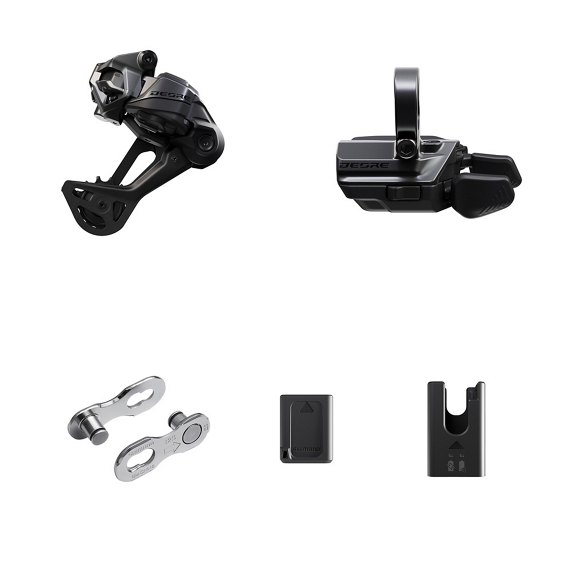 Upgrade-Kit SHIMANO DEORE Di2 Wireless M6250-SGS Langer Gabelkopf Montage Schelle